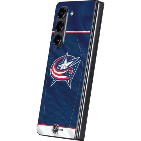 NHL Columbus Blue Jackets Jersey Galaxy Z Fold5 5G Skin